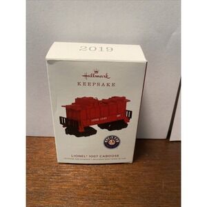 Retired 2019 Hallmark Lionel 1007 Caboose Diecast Keepsake Ornament‎ New